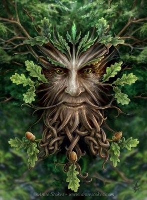 The Oak King by Anne Stokes