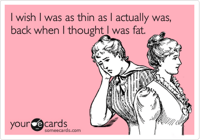 I wish I was as thin