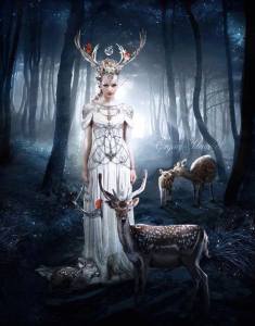 antlered goddess