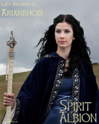 Lucy Brennan as Arianrhod, in 'Spirit of Albion: The Movie'
