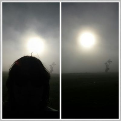 With the rising of the Solstice Sun over the foggy morning horizon, may there be peace is the East!